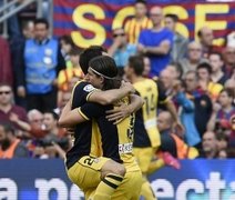 Atlético empata com Barça, leva Espanhol e finda jejum