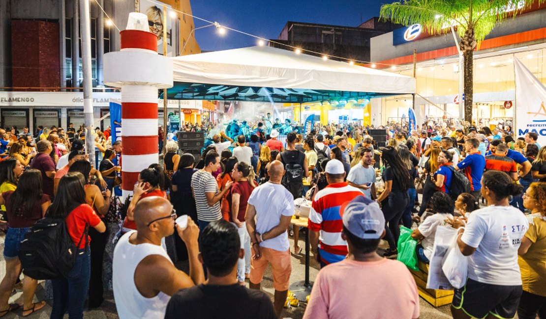 Sextou no Centro estreia com diversão, resgate histórico e geração de renda em Maceió