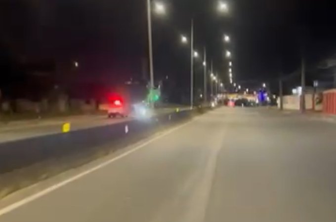 Fuga em motocicleta pela contramão da AL-220 termina em prisão