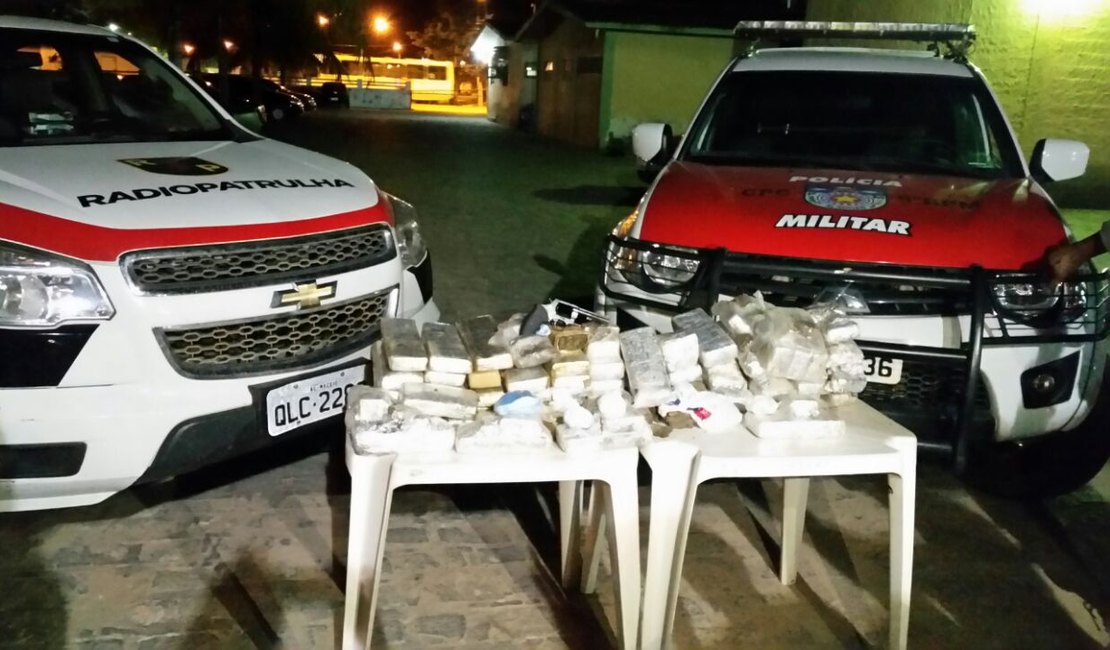 Operação integrada prende quadrilha suspeita de tráfico de drogas em Maceió