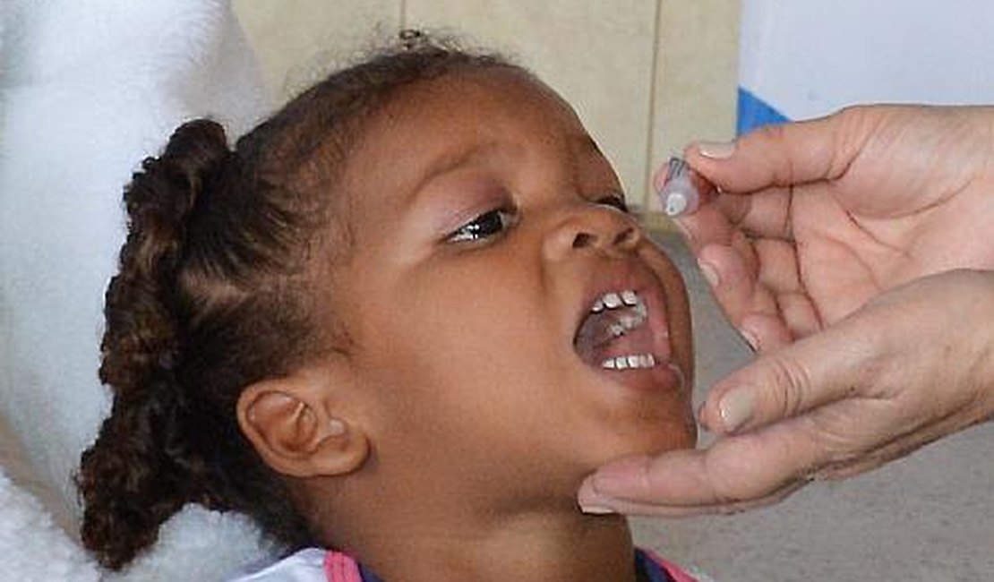 Sesau alerta que Campanha de Vacinação da Pólio será encerrada na sexta