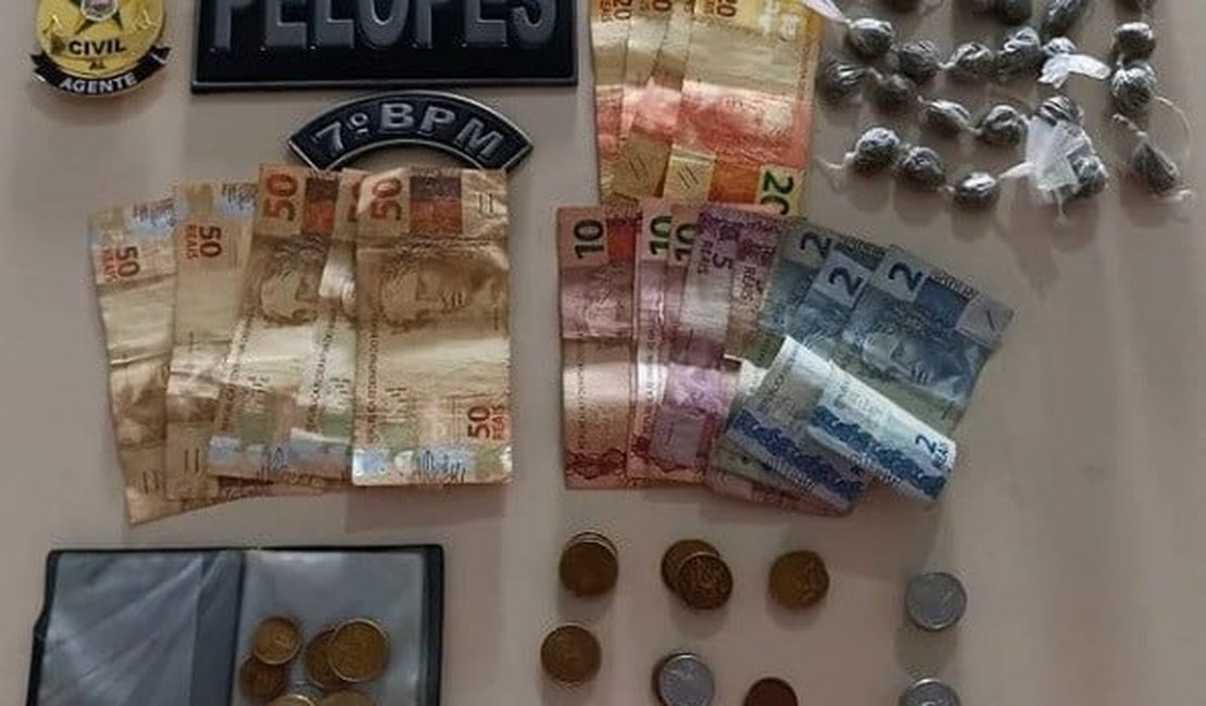 Criminosos são presos por tráfico de drogas em Santana do Ipanema