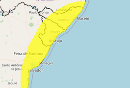 Inmet alerta pra chuva forte em municípios alagoanos