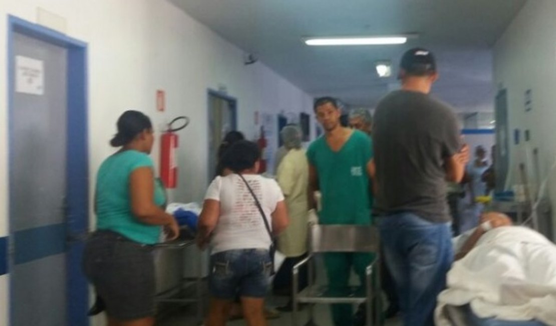 Conselho inspeciona HGE e encontra vários pacientes nos corredores
