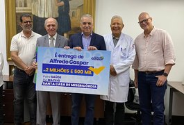 Alfredo Gaspar destina R$ 2,5 milhões para ampliar atendimentos do SUS feitos pela Santa Casa de Maceió