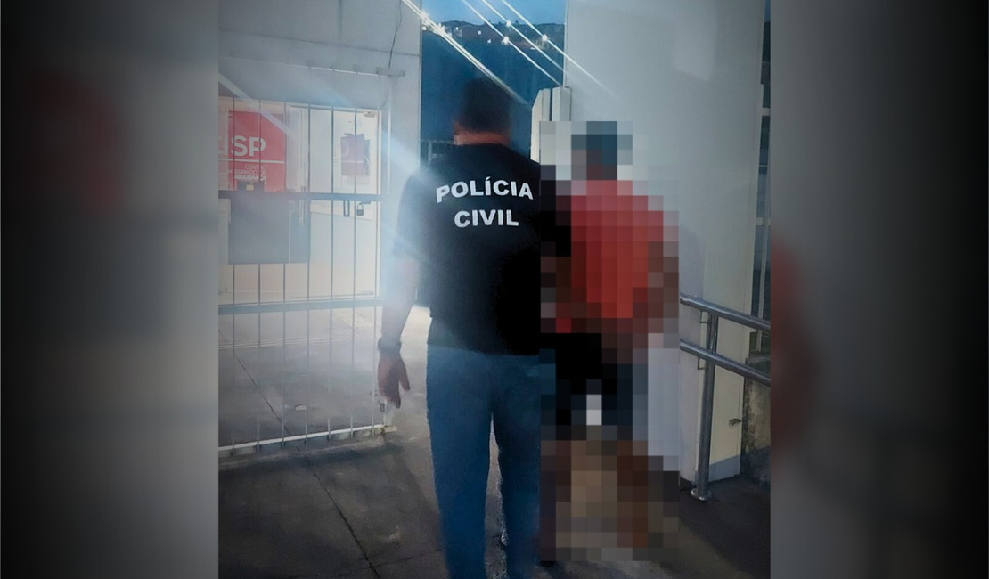 Policia Civil prende acusado de tentar matar ex-sogra e padrasto da ex-companheira, em Alagoas