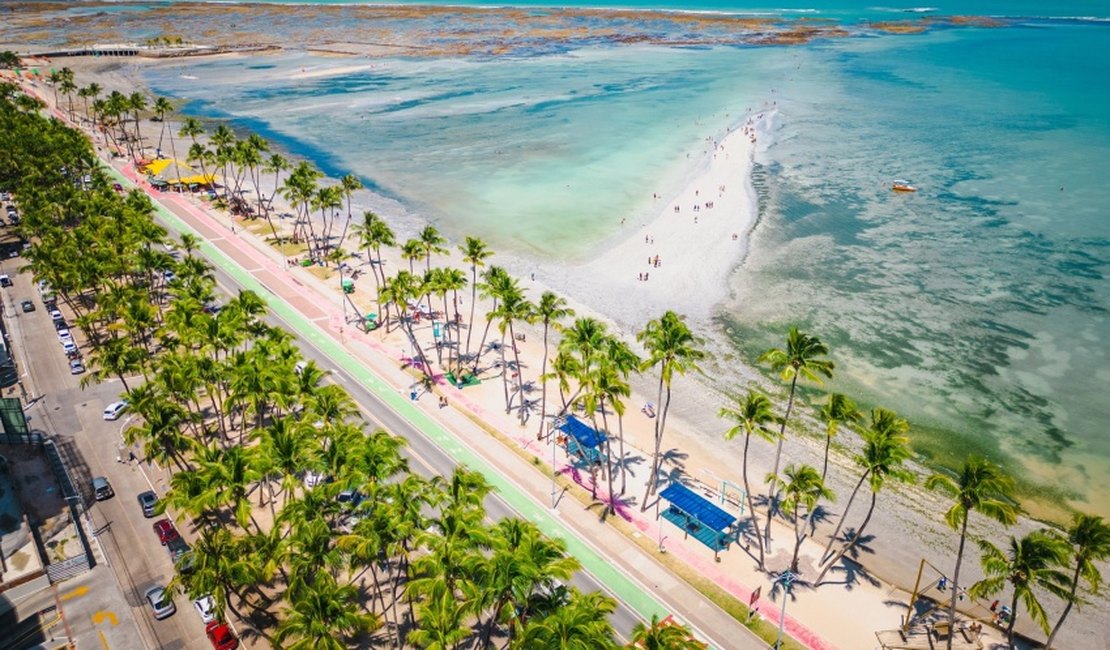 Praia da Ponta Verde é eleita uma das melhores praias da América do Sul
