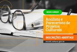 Inscrições abertas para curso gratuito de analista e parecerista de projetos culturais, em AL