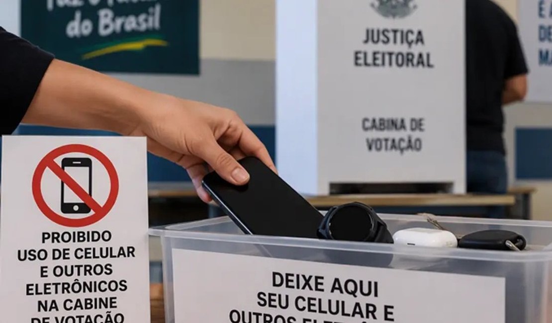 Eleitor é detido após tentar filmar o próprio voto, em Maceió
