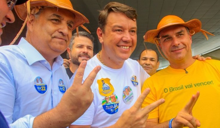 Vavazinho diz que visita de Flávio Bolsonaro e Alfredo Gaspar fortalece Alagoas na campanha presidencial