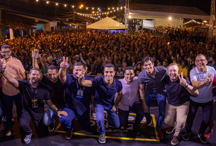 JHC prestigia apresentações juninas no polo Água de Cheiro, em Fernão Velho