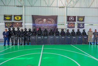 Polícia Militar forma 4ª turma do Curso de Controle de Distúrbios Civis