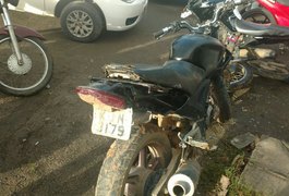 Moto roubada em Pernambuco é encontrada na zona rural de Arapiraca