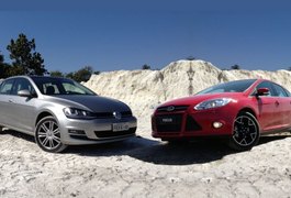 Tira-teima hatches médios: VW Golf 1.4 TSI Highline ou Ford Focus 2.0 Titanium?