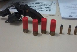 PM de Campo Alegre prende homem por porte ilegal de arma de fogo
