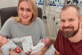 Caso curioso: Mulher engravida enquanto já estava grávida e dá à luz gêmeos