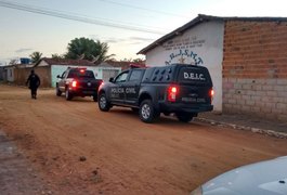 Polícia Civil cumpre mandados de busca nas casas de suspeitos de crimes em Teotônio Vilela