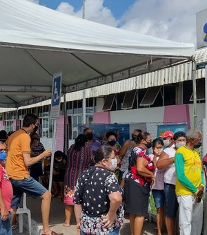 Após princípio de confusão em ponto de vacinação, Prefeitura de Arapiraca esclarece problema através de nota