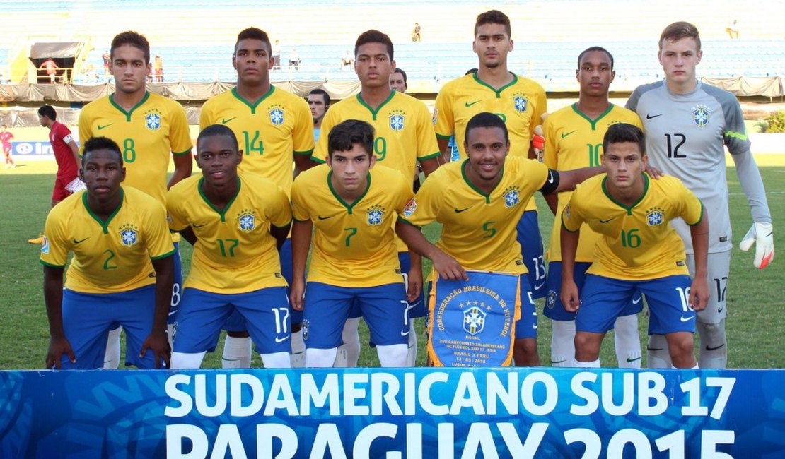 Brasil pega Argentina na abertura do hexagonal no Sub-17