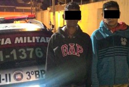 Menores são apreendidos com arma de fogo em Lagoa da Canoa