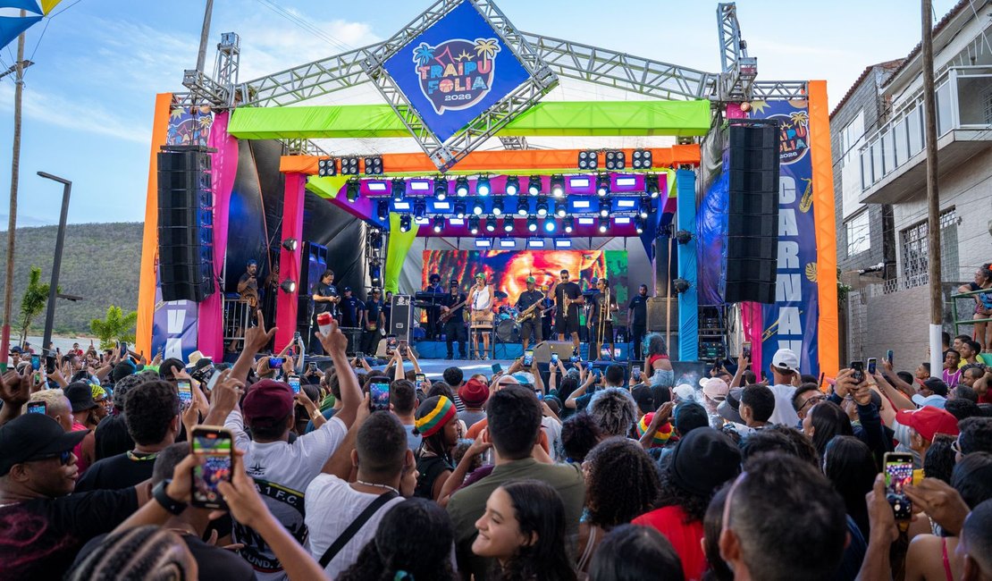 Traipu Folia 2026 consolida tradição e reúne multidão no maior Carnaval do Baixo São Francisco