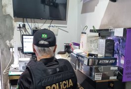 Polícia Federal prende homem em flagrante por armazenar conteúdo pornográfico infantojuvenil, em Alagoas