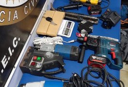 Integrantes de organização criminosa que planejava assaltar bancos em Alagoas são presos em Maceió