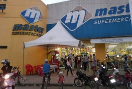 Supermercado Master é assaltado na noite deste sábado