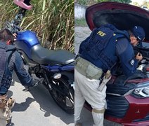 Dupla é presa por receptação e adulteração de veículo em rodovia alagoana