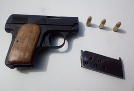 Adolescente de 14 anos é apreendido com arma de fogo no Agreste