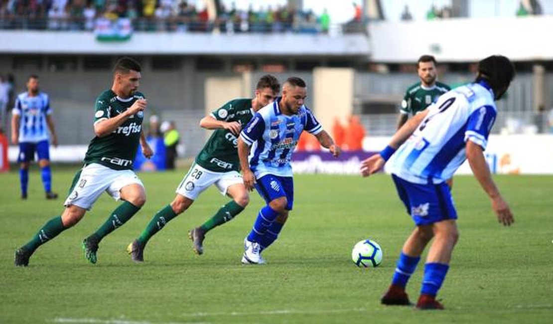 CSA arranca empate dos reservas do Palmeiras em Maceió