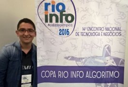 Jovem arapiraquense é campeão brasileiro da Copa Rio de Informática