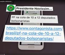 Moro exibe troca de mensagens em que Bolsonaro cobra mudança no comando da PF