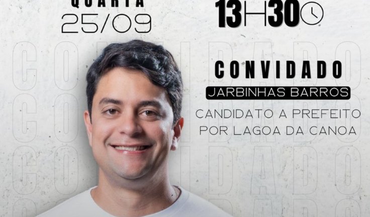 Jarbinhas Barros participa de do Já É Cast nesta quarta-feira, 25