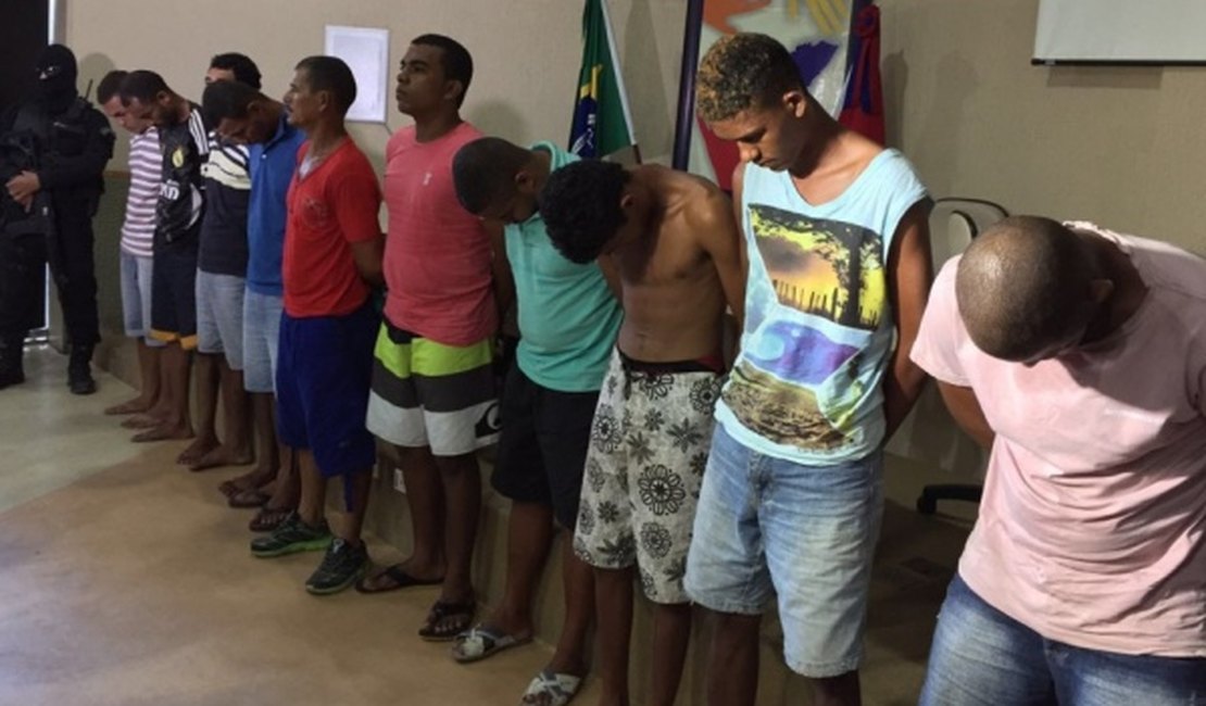 Operação da SSP prende grupo criminoso em Rio Largo, AL
