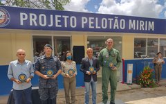 Inauguração do prédio do pelotão mirim no 3° BPM