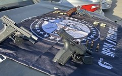 Polícia Militar apreende três armas de fogo e quase 4 kg de drogas em ações na capital e interior