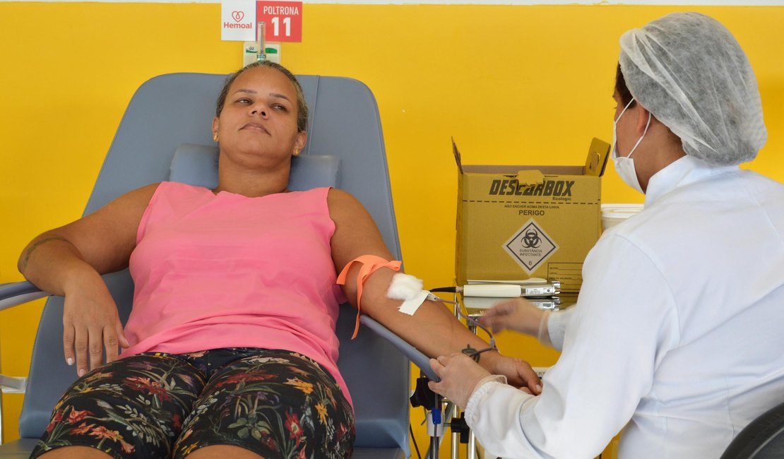 Hemoal encerra a semana com coleta externa de sangue em São Miguel dos Campos neste sábado (16)