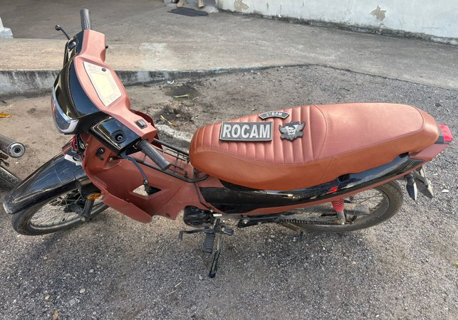 ROCAM do 3º BPM recupera motocicleta com registro de roubo no bairro Planalto