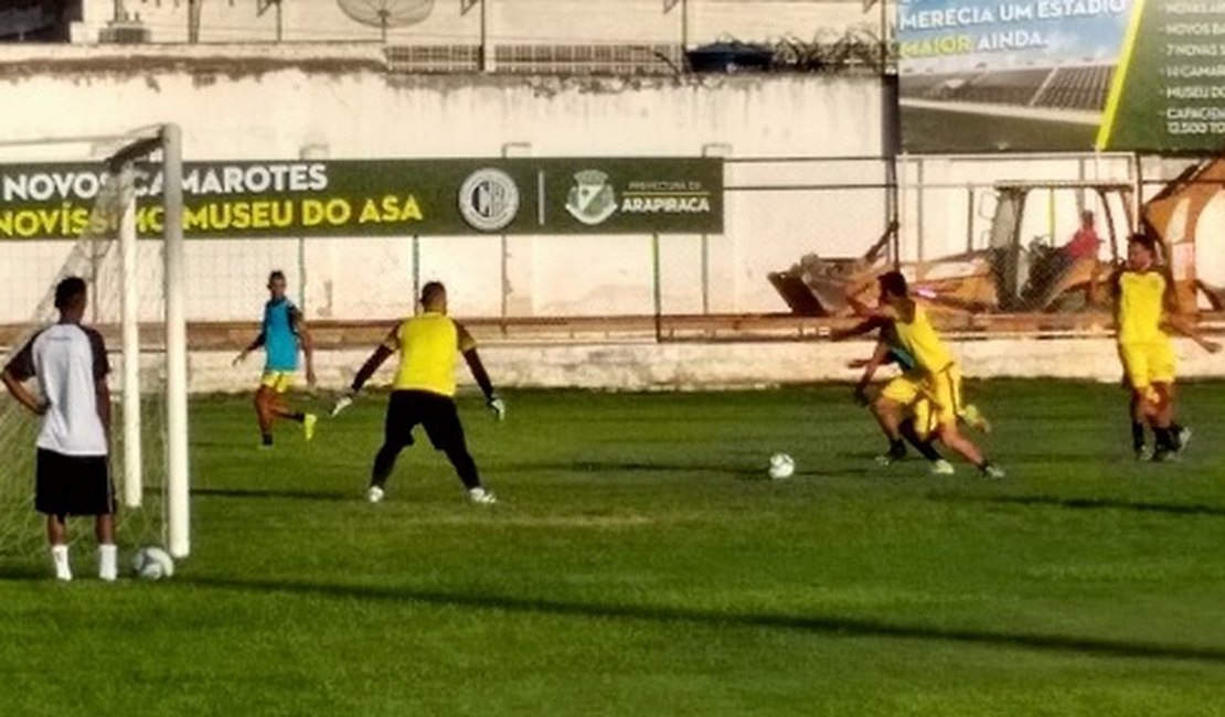 Em semana decisiva, ASA treina para enfrentar o CRB no próximo domingo