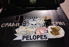 Duas mulheres são presas por tráfico de drogas em São Miguel dos Campos