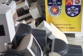 Em menos de 8 dias, 25 máquinas caça-níqueis são apreendidas em Penedo