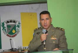 Comandante do 3º BPM vai à Câmara Municipal e faz balanço de seus dois meses em Arapiraca