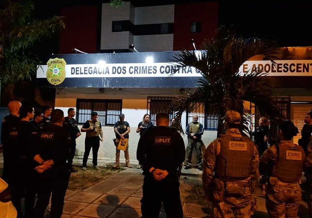 Operação deflagrada em Maceió cumpre mandados de prisão contra acusados de crimes contra crianças e adolescentes