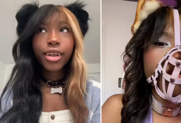 Jovem se identifica como Lulu da Pomerânia e diz que adora levar 'vida de cadela'