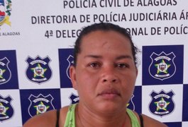 Mulher é presa com arma de fogo na Vila Bananeira em Arapiraca