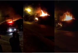Incêndio destrói parte de oficina de som automotivo em Maceió