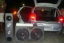 Radiopatrulha do 3° BPM apreende sons abusivos em Arapiraca