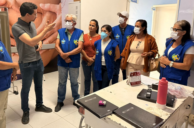 Conselho Municipal de Saúde realiza visita técnica às novas instalações da maternidade da Santa Casa de Penedo