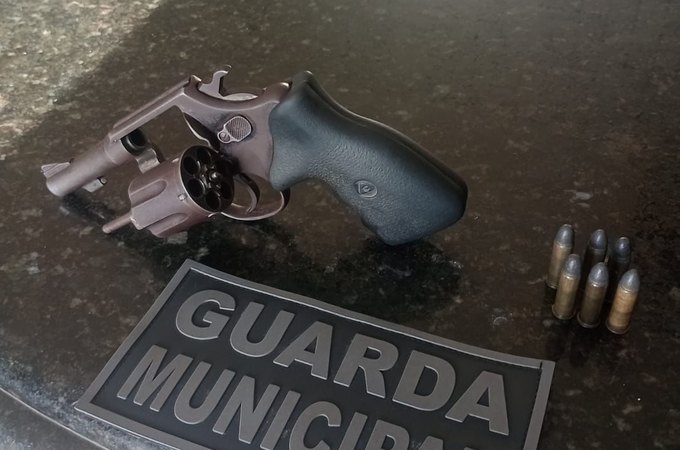 Guarda Municipal prende suspeito armado após tentativa de homicídio em Campo Alegre